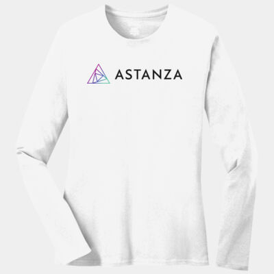 Printed  - Ladies Long Sleeve Core Cotton Tee Thumbnail