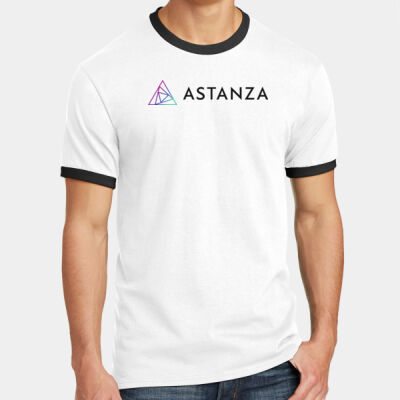 Printed  - Core Cotton Ringer Tee Thumbnail