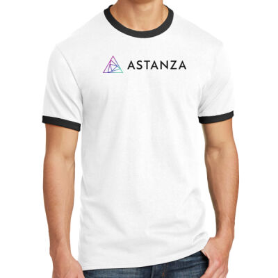 Printed  - Core Cotton Ringer Tee Thumbnail