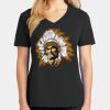 Ladies Core Cotton V-Neck Tee Thumbnail