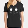 Ladies Core Cotton V-Neck Tee Thumbnail
