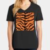 Ladies Core Cotton V-Neck Tee Thumbnail