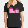 Ladies Core Cotton V-Neck Tee Thumbnail