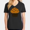 Ladies Core Cotton V-Neck Tee Thumbnail